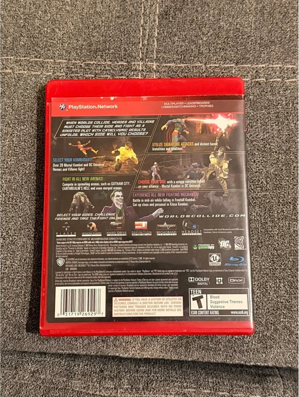 Mortal Kombat vs. DC Universe for PlayStation 3